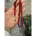 Fire Amber Rosary